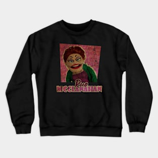 VINTAGE TEXTURE - Rue McClanahan - THAT GOLDEN GIRLS SHOW copy Crewneck Sweatshirt